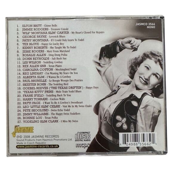 Best Country Yodel 27 hits CD Jimmie Rodgers Alberta Slim Frnk Ifield Patti Page - Picture 4 of 6